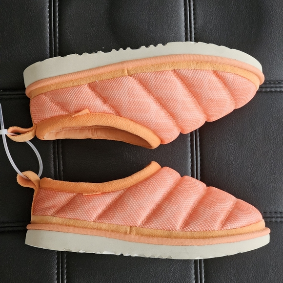 UGG Tasman LTA Kids Girls Boys Insulated Puffy Slippers in Peach Size 4 NEW 36 3 - Picture 4 of 6